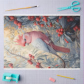 Levendige Roze Gala Cockatoo Decoupage Tissuepapier (Craft)