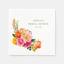 Levendige Roze Klaprozen Bloemrijke Bruiloftsdouch