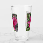 Levendige Roze Lelie Glas (Links)
