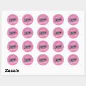 Levendige Roze Mix Master Sticker (Vel)
