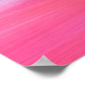 LEVENDIGE ROZE PAARSE ABSTRACTE TEXTUUR POSTER (Hoek)