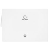 Levendige roze pioenroos bloem paas Kaart (Achterkant Horizontaal)