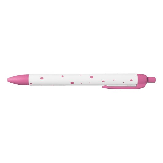 Levendige roze Polkadot Pen (Bodem)