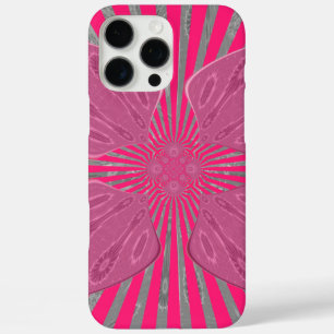 , levendige roze prachtige, stijlvolle, stijlvolle iPhone 16 pro max hoesje