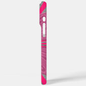 , levendige roze prachtige, stijlvolle, stijlvolle Case-Mate iPhone case (Achterkant / Links)