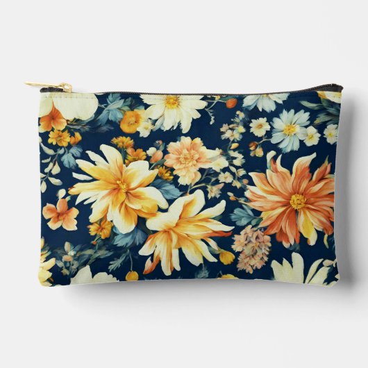 Levendige roze-rode en delicate witte bloemen etui (Voorkant)