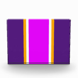 Levendige Roze Royal Paarse Verticale Racing Strip Fotoblokken