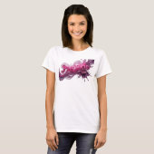 Levendige Roze ROZE FOCUS Shirt Ontwerp (Voorkant volledig)