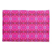 Levendige roze rozenblaadjes M-size bloemmotief Kussensloop (Achterkant)