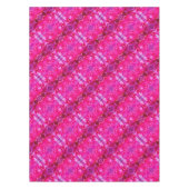 Levendige roze rozenblaadjes M-size bloemmotief Tafelkleed (Voorkant)