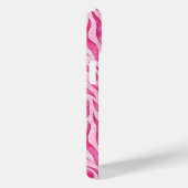 Levendige Roze Zebraprint Case-Mate iPhone Case (Achterkant / Rechts)
