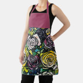 Levendige Rozen Boeket Schort (Insitu)