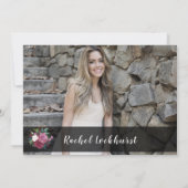 Levendige Rozen die weggaan Foto Kaart (Achterkant)