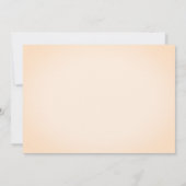 Levendige rustieke Boho Herfst Bloemenmeisje van E Kaart (Achterkant)