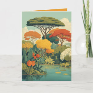 Levendige Safari Oerwoud Scene