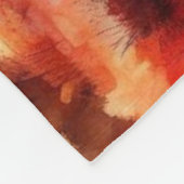 Levendige Safari zonsondergang Fleece Deken (Hoek)