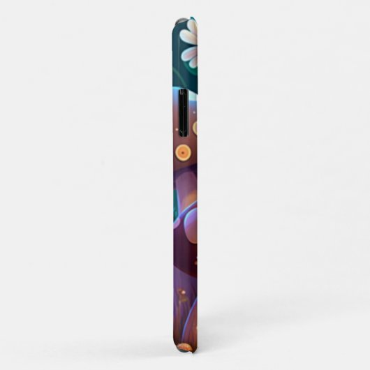 Levendige, schattige baby paddenstoelen Case-Mate iPhone case (Achterkant/rechts)