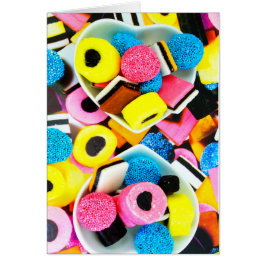 Levendige Schattigee Sweet Kleurrijke Zoethout Sno