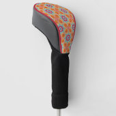 Levendige Schoonheid Golfheadcover (Schuin)