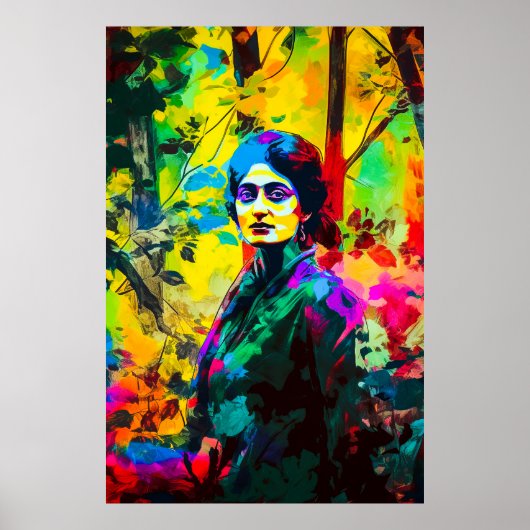 Levendige schoonheid poster (Voorkant)