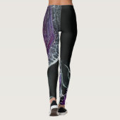Levendige schubben leggings (Achterkant)