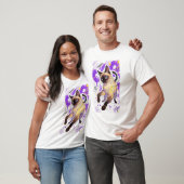 Levendige Siamese Cat Graphic Mannen T - Shirt (Unisex)