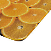 Levendige Sinaasappel gesneden citrusvruchten Mode Snijplank (Hoek)