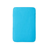 Levendige Sky Blue effen kleur Badmat (Voorkant Verticaal)