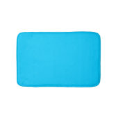 Levendige Sky Blue effen kleur Badmat (Voorkant)