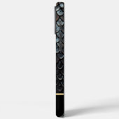 Levendige slangenhuidpatronen in natuur Case-Mate iPhone case (Achterkant / Links)