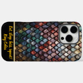 Levendige slangenhuidschubben in de natuur Case-Mate iPhone case (Achterkant (horizontaal))