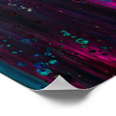 Levendige Slotches Alcohol Schilderij Print (Hoek)