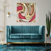 Levendige Snelheid Canvas Afdruk