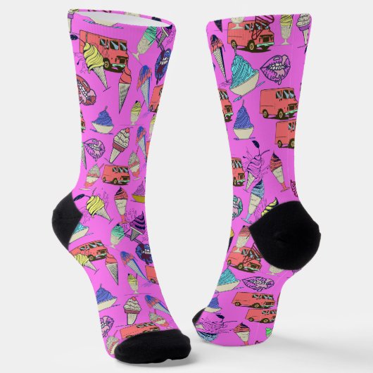 Levendige Sokken voor kleurenteams (Gebogen)