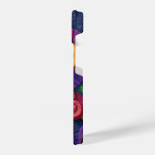 Levendige spiraal abstracte patronen iPhone hoesje (Linkerkant)