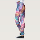 Levendige Spiraalstelselnevel Leggings (Links)