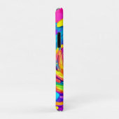 Levendige Spiral Splash Kleuren Kunst Case-Mate iPhone Case (Achterkant/rechts)
