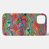 Levendige Splash Van Kleurcontouren Vloeistof Abst Case-Mate iPhone Case (Achterkant (horizontaal))