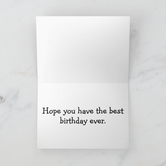 Levendige Springtime Butterfly Happy Birthday Kaart (Binnen)