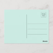 Levendige Springtime Olie Acryl Kunst Briefkaart (Achterkant)