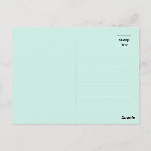 Levendige Springtime Olie Acryl Kunst Briefkaart (Achterkant)