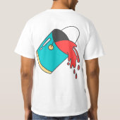 "Levendige spuitverf voor creatieve projecten en k T-shirt (Achterkant)