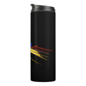 Levendige stad thermosbeker (Geroteerd rechts)