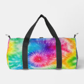 Levendige Starburst Tie Dye Reis Tas (Voorkant)