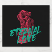 Levendige, stedelijke, trendy grafische vormgeving bier etiket (Enkel label)