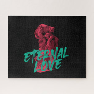 Levendige, stedelijke, trendy grafische vormgeving legpuzzel