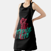 Levendige, stedelijke, trendy grafische vormgeving schort (Insitu)
