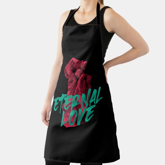 Levendige, stedelijke, trendy grafische vormgeving schort (Insitu)