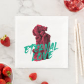 Levendige, stedelijke, trendy grafische vormgeving servet (Insitu)