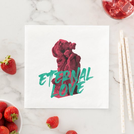 Levendige, stedelijke, trendy grafische vormgeving servet (Insitu)